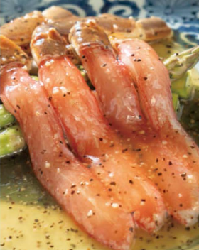 ずわい蟹の塩だれ焼き(4本)