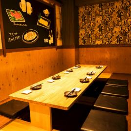 Private room available for up to 80 people! Total number of seats 210 seats ♪ We also accept private reservations for group by group ♪ We prepare a private room that you can use for various situations from 2 people up to 210 people We are preparing various courses tailored to the price ☆