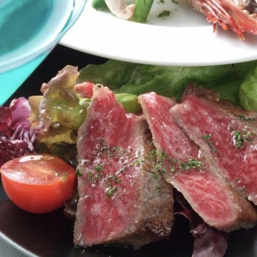 Sticky Japanese beef steak ◎
