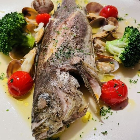 イタリア食材と国産食材のみの本格コース