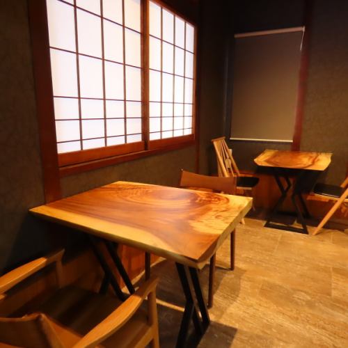 少人数からOKの居心地の良い空間