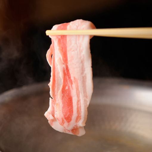 [This season♪] All-you-can-eat pork shabu-shabu for just 2,376 yen!