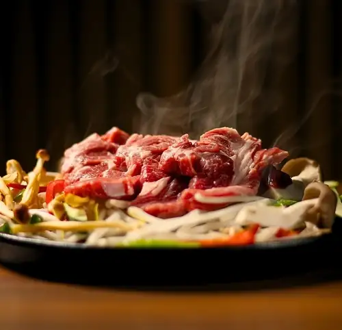 羊と饂飩ジンギスカンコース　希少な北海道産ラムのついた至高のジンギスカンコース【7,000円（税込）】