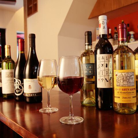 Specially selected cask wine