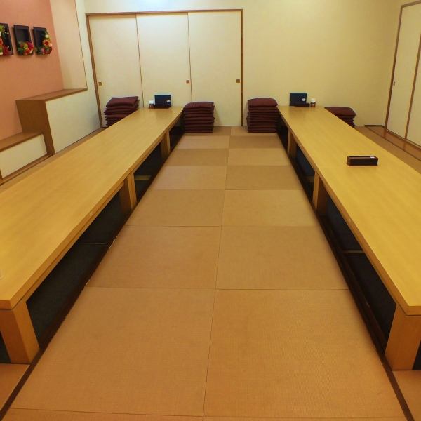 【私人房間】私人房間，最多可容納40位賓客。美味的日本料理和飲料都是你可以吃的！