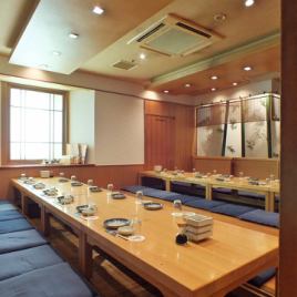 Banquets in the tatami room are OK for up to 40 people! * The image is from another store