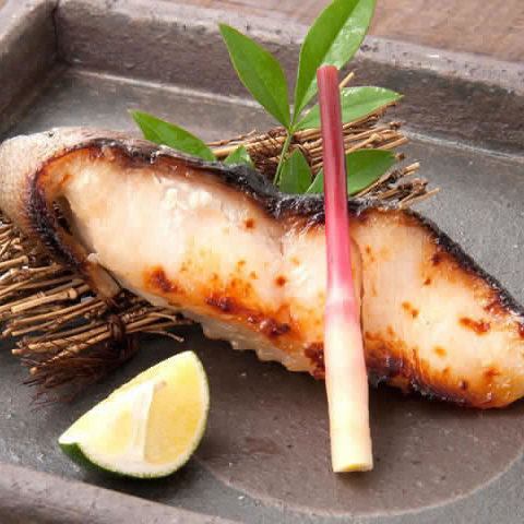 Silver cod marinated in Saikyo