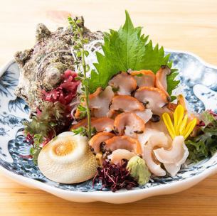 Snail (sashimi or grilled in a pot) 1 piece