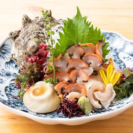 Snail (sashimi or grilled in a pot) 1 piece