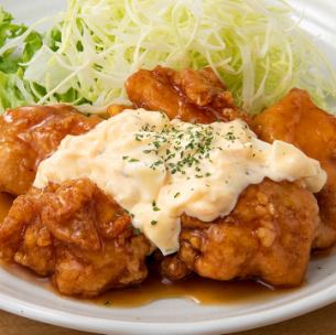 Chicken Nanban with plenty of tartar sauce