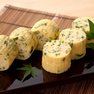 Thick omelet (with Kujo leeks)