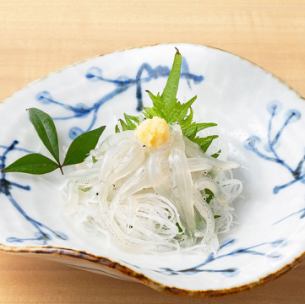 白魚 刺身