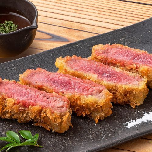 黒毛和牛レアカツ デミソース