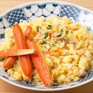 蟹肉抓飯【清湯奶油味】
