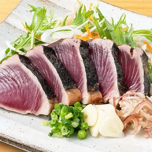 Salt-seared Bonito