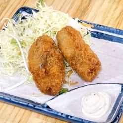 Toba fried oysters (2 pieces)