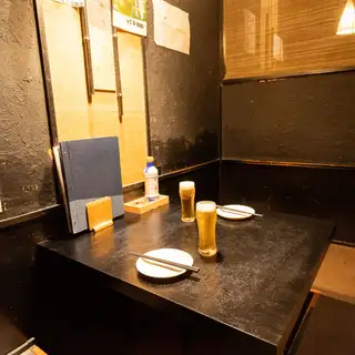 個室空間はデートにも最適!!