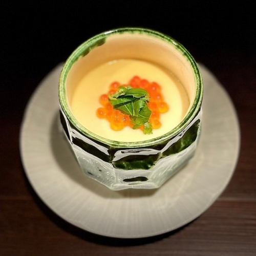 Savory egg custard