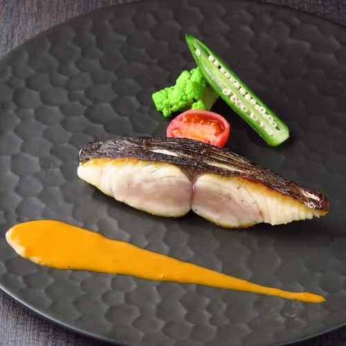 Our recommended dish menu ☆ Poiled mackerel