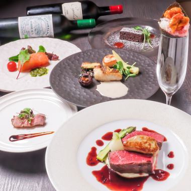 【12/24-26 한정】크리스마스 디너 코스 전 7품 16,500엔(부가세 포함)
