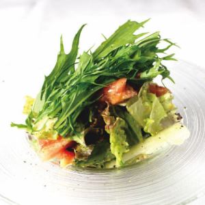 · 샐러드 · 교토 야채를 사용하는 다양한 샐러드 ~ 자포네즈 드레싱 ~