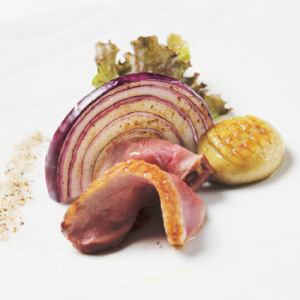 ・고기・필레・드・카나르의 훈제~흰 트뤼플의 뿌려~