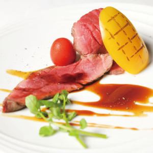 · 고기 · 국산 쇠고기 필레 고기 로스트 ~ 소스 스페 샤리 테 ~