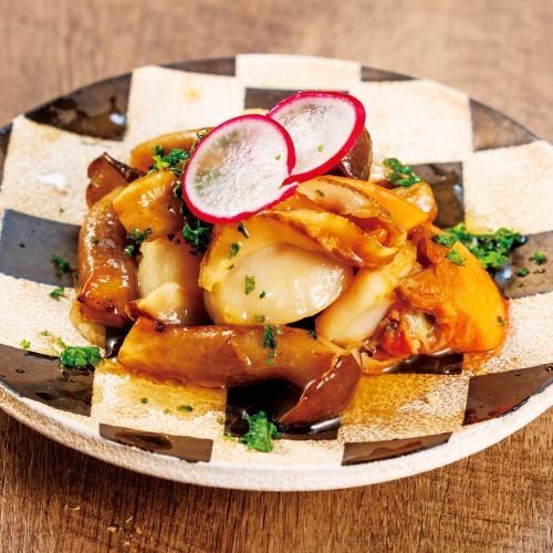 帆立とポテトの殻焼き バター醤油