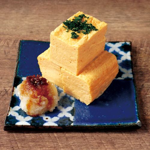 出し巻き玉子 大根おろし