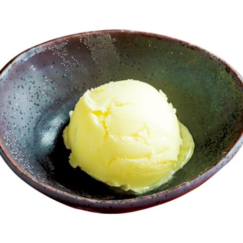 ゆずシャーベット