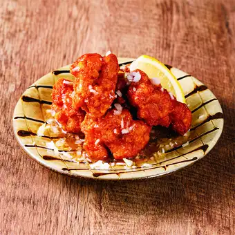 鶏の唐揚げ 葱塩おろしダレ