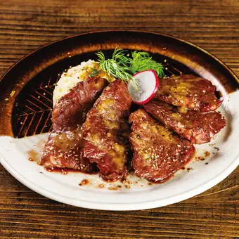 Grilled beef skirt steak (1 serving)