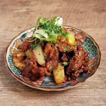 [Awa Black Beef] Grilled short ribs with delicious sauce