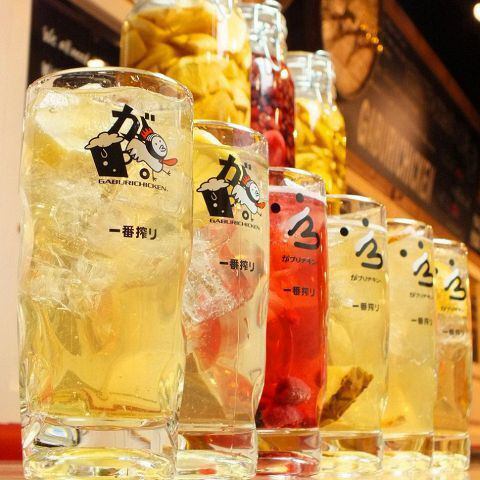 がぶがぶ飲みすぎ注意★単品飲み放題あり！