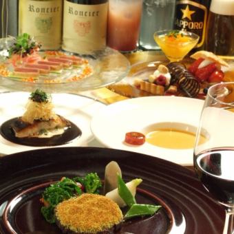 パーティープラン【スパークリングワインを含む約20種類のアイテムが飲み放題！！】