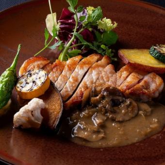 シェフおすすめランチ≪メイン肉料理≫　3,800円