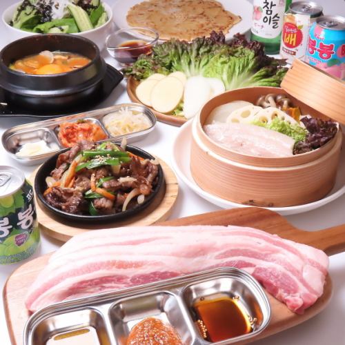 能登牛や和牛など、厳選素材で楽しむ本格韓国料理♪