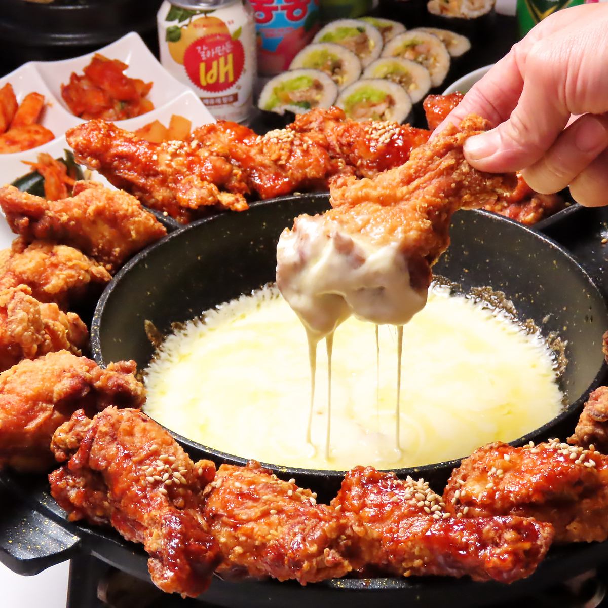 オシャレな店内と映える韓国料理は女子会にピッタリ♪