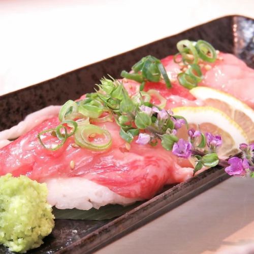 宮崎牛の炙り肉寿司