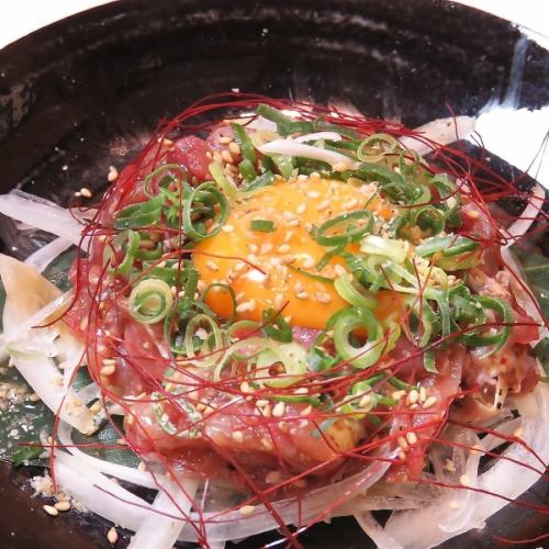 宮崎地鶏ユッケ