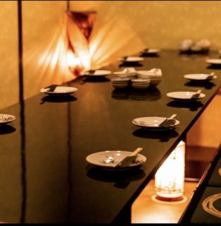【6名様個室】接待・誕生日会・女子会・合コン・飲み会等各種ご宴会に◎様々なご宴会に最適な飲み放題付コースも多数ご用意。単品飲み放題ももちろんご用意しております。人数に合わせた個室席で周りを気にせず、ごゆっくりと飲み会・ご宴会をお楽しみください。