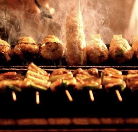 ＜1日3組限定！＞本格焼き鳥64種　食べ放題コース