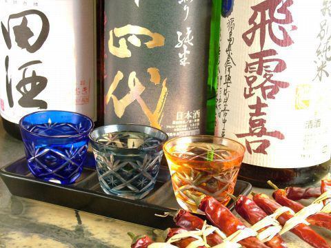 Abundant local sake from Tohoku