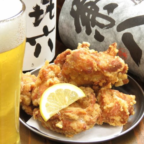 Definitely delicious!! Fried chicken and draft beer★