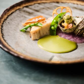 【春特選】12,100円-地産地消を堪能するディナー　メインは国産牛フィレ肉を堪能