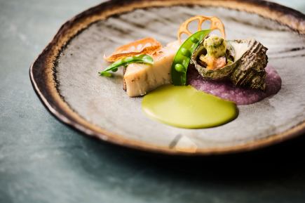 【春特選】12,100円-地産地消を堪能するディナー　メインは国産牛フィレ肉を堪能