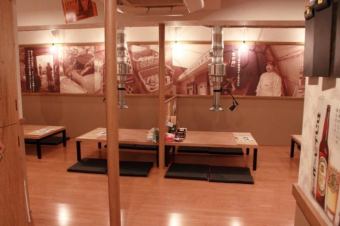 We have a spacious, relaxing tatami room available.