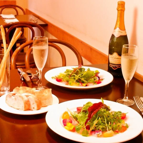 <Birthday / Anniversary ♪> You can enjoy authentic Italian food in the fashionable store ♪ Our store welcomes customers with courteous service so that you can enjoy a wonderful time with your loved ones ♪ Special Please use it in such a scene!