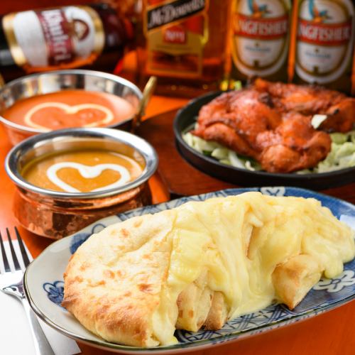 迷ってしまうほど豊富に揃ったカレー。お好みを見つけて