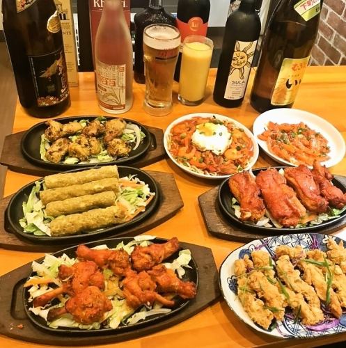 Kiran's Value! 2-Hour All-You-Can-Eat and All-You-Can-Drink Course (Last Order 90 Minutes)